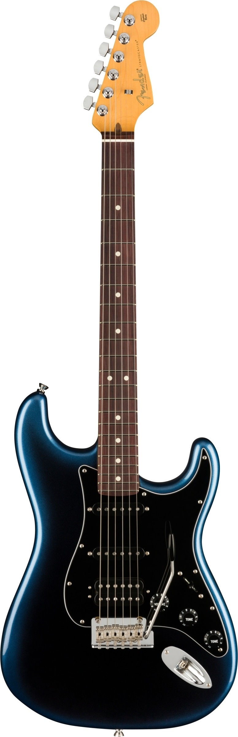 Fender American Professional II Stratocaster HSS Gülağacı Klavye Dark Night Elektro Gitar