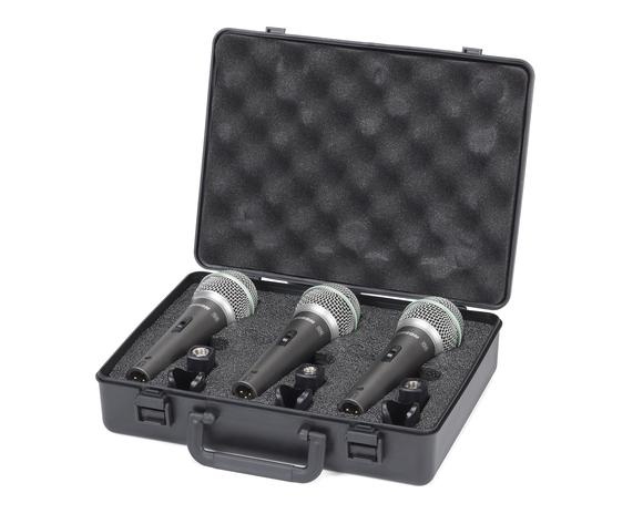 Samson Q6CL Dinamik Mikrofon Paketi (3 Parça)