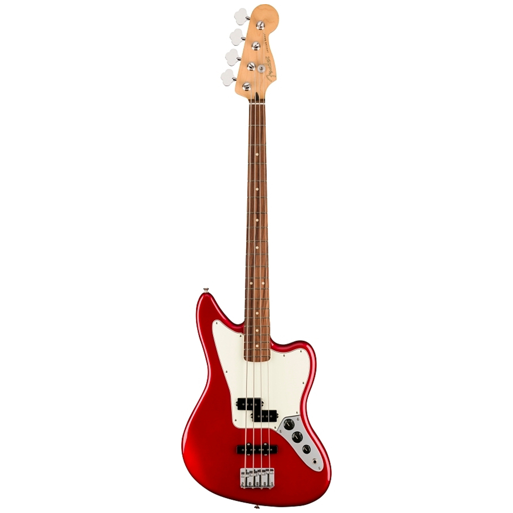 Fender Player Jaguar Bass Pau Ferro Klavye Candy Apple Red Bas Gitar