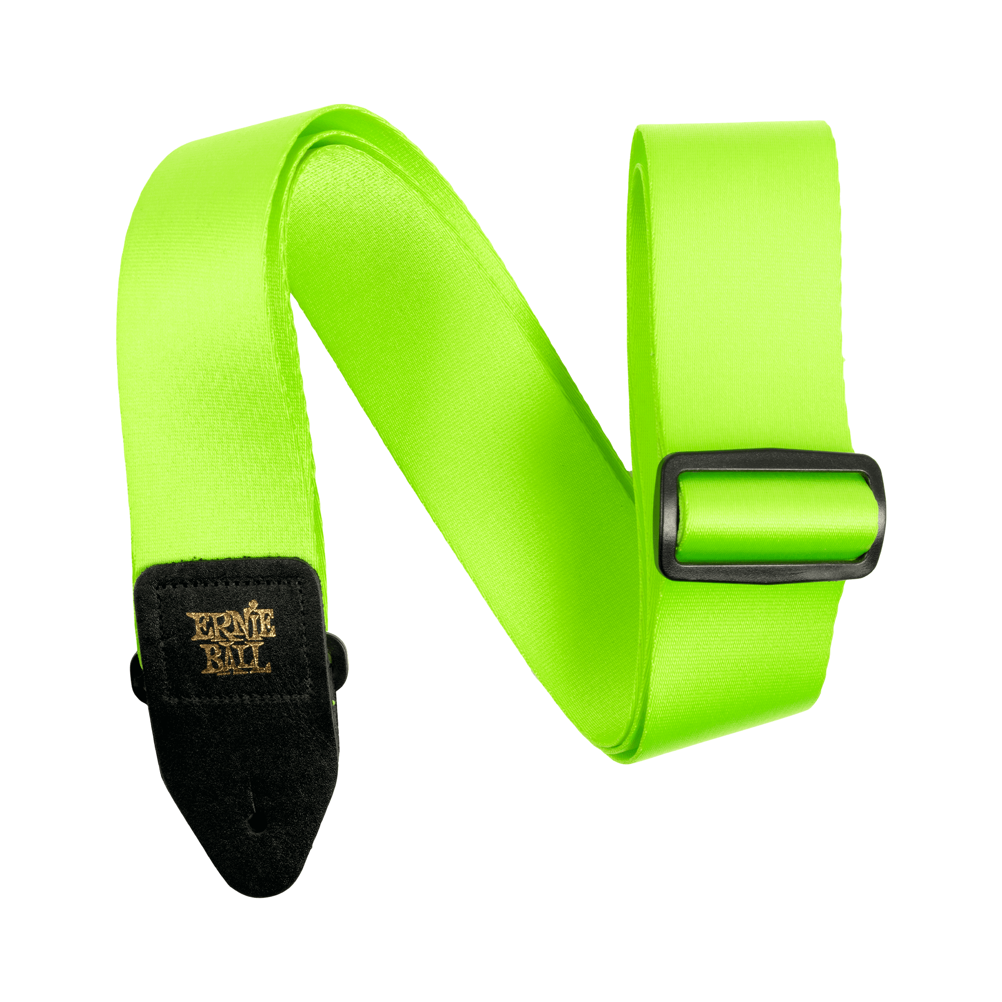 ERNIEBALL P05320 - Neon Yeşil Premium Gitar Askısı (41