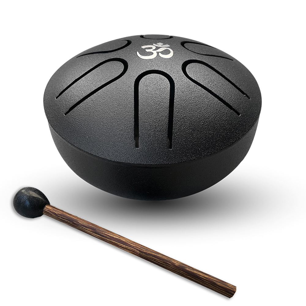 YOGIXO Tongue Drum Mini 6 Notalı 3″ Siyah