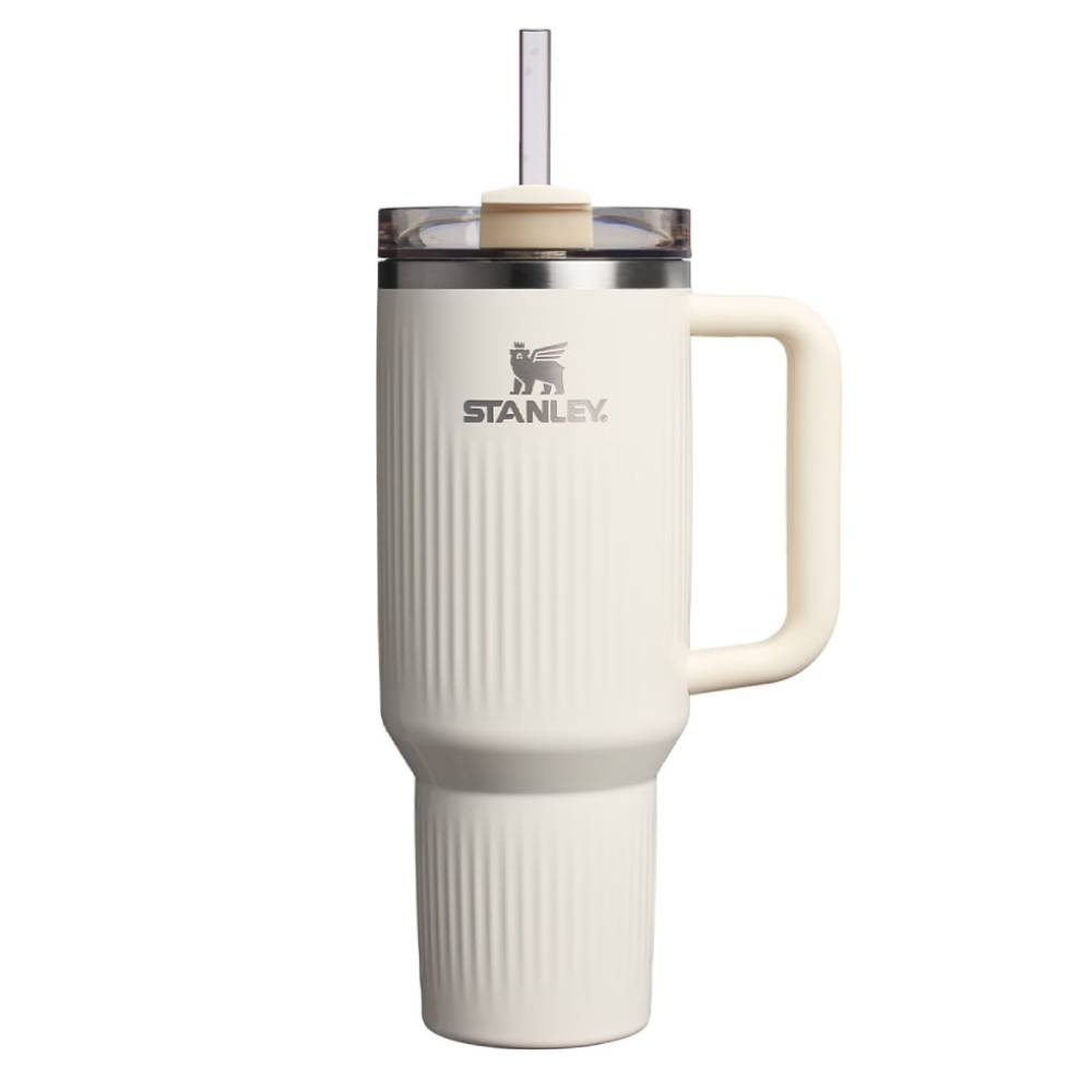 STANLEY The Quencher H2.0 Fluted Tumbler 1.18L / 40oz Cream Gloss