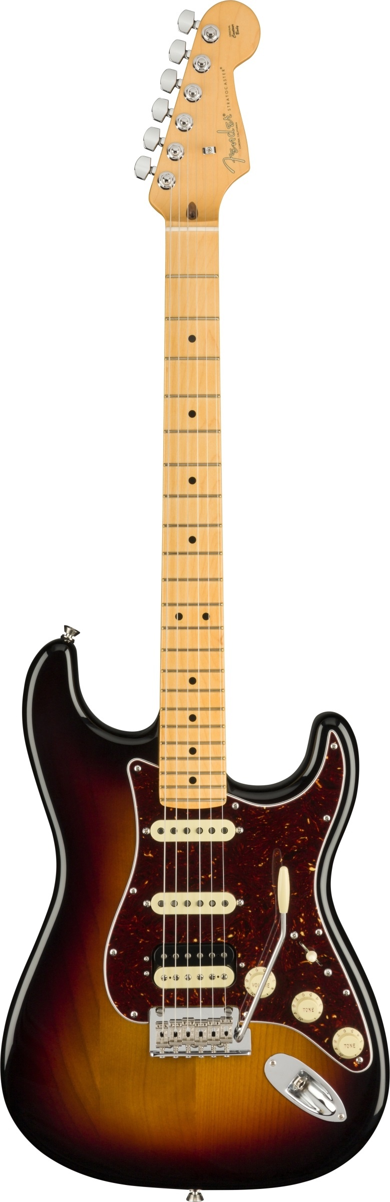 Fender American Professional II Stratocaster HSS Akçaağaç Klavye 3-Color Sunburst Elektro Gitar