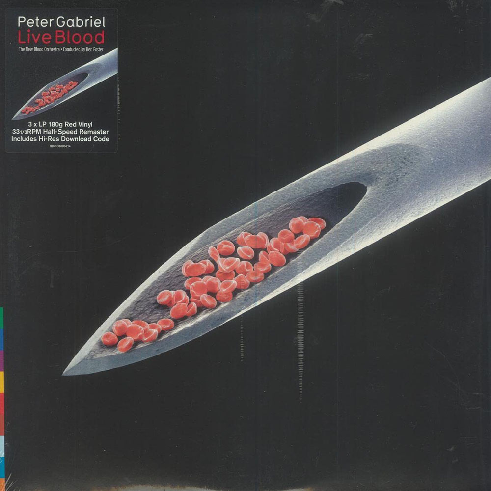 Peter Gabriel – Live Blood (Remastered, Red Vinyl)