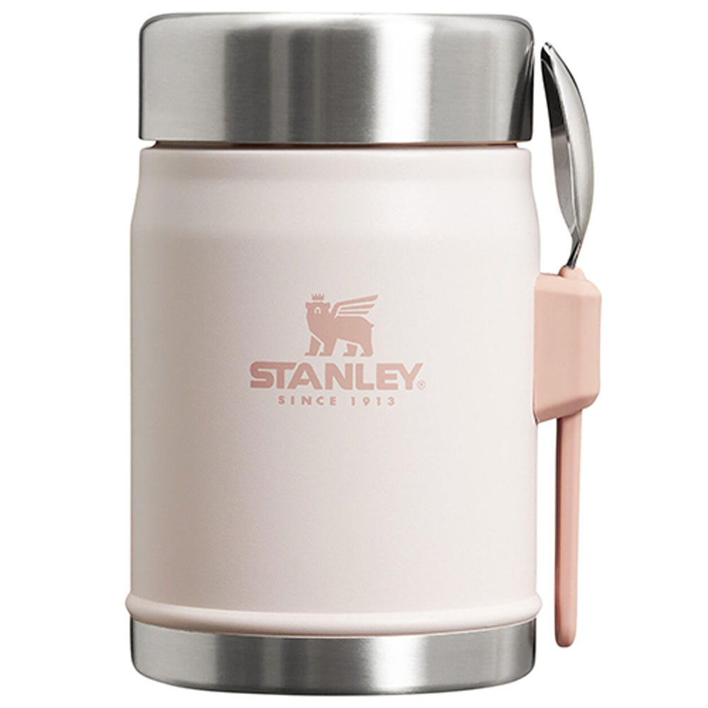 STANLEY The Legendary Food Jar + Spork .4L / 14oz Rose Quartz Yemek Termosu