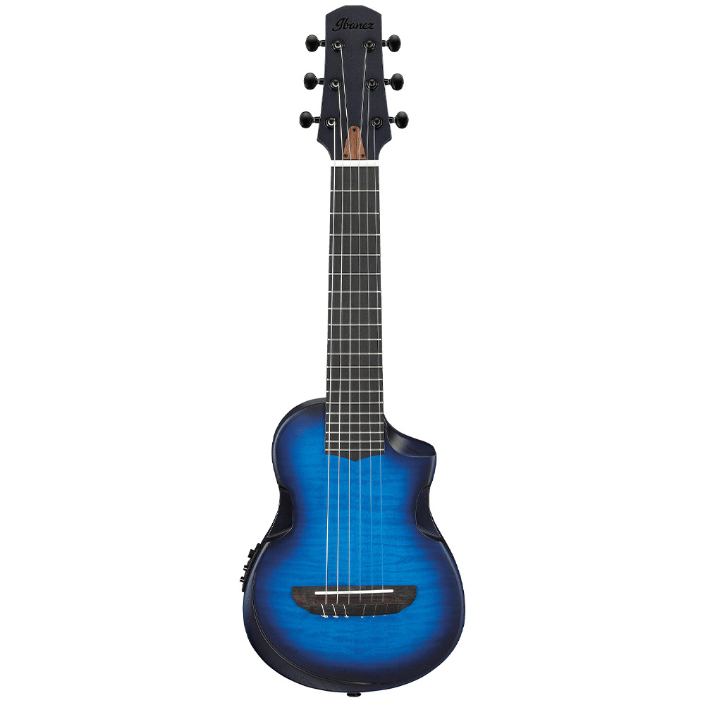 IBANEZ AUP10FMNE-TBO Ukulele Mavi Elektro Akustik Gitar
