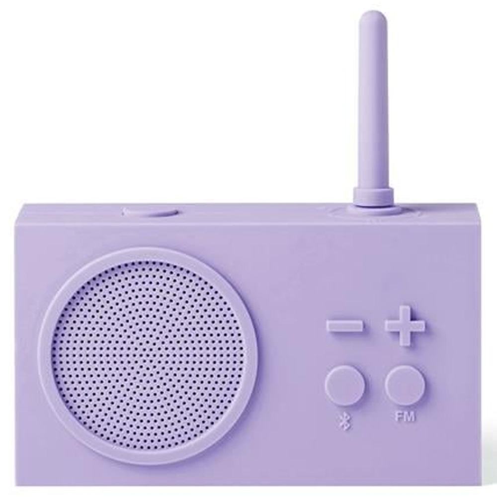 LEXON Tykho 3 Radyo ve Bluetooth Hoparlör Lila