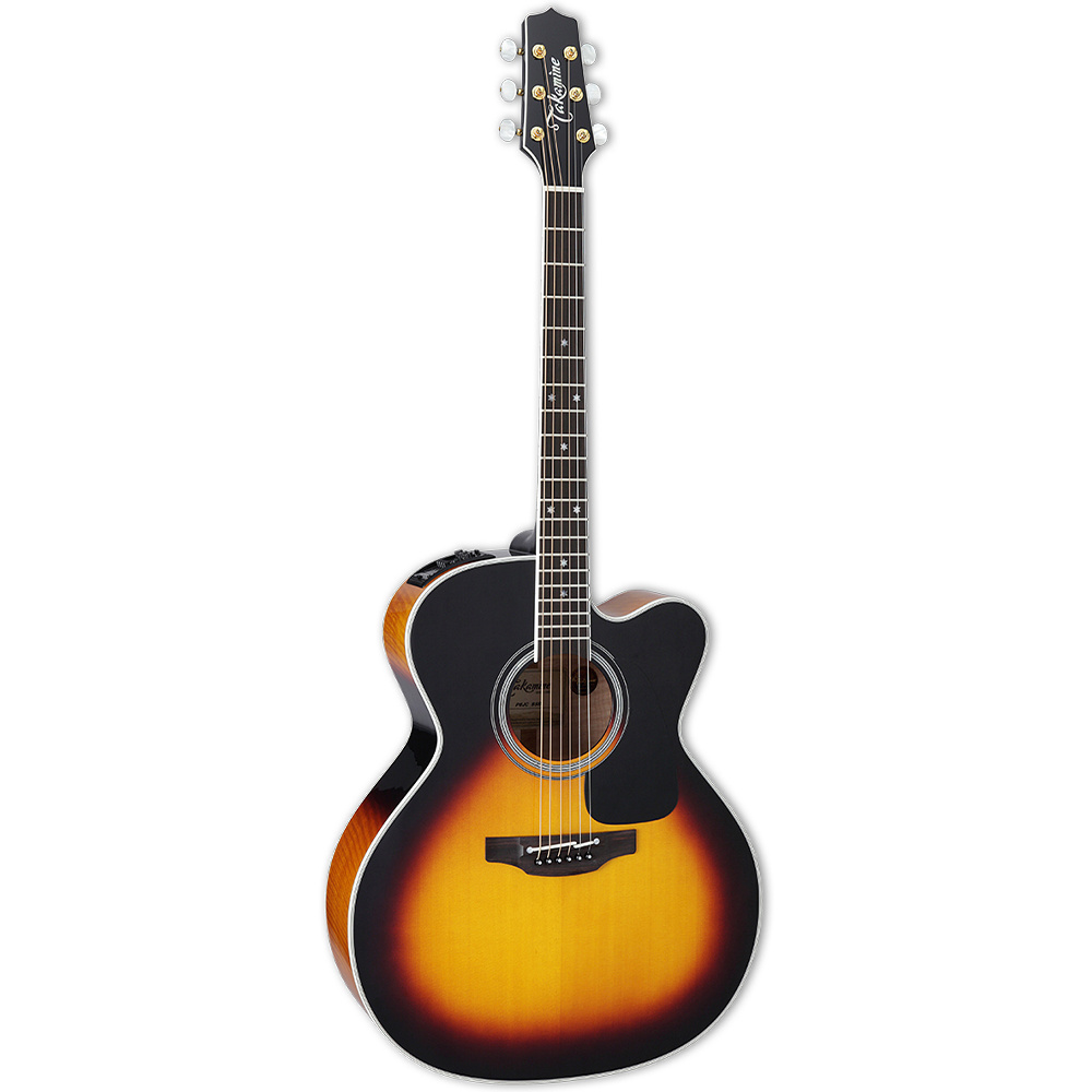 TAKAMINE P6JC BSB  Jumbo Akçaağaç CTP-3 Preamp Elektro Akustik Gitar (Gig Bag Hediyeli)