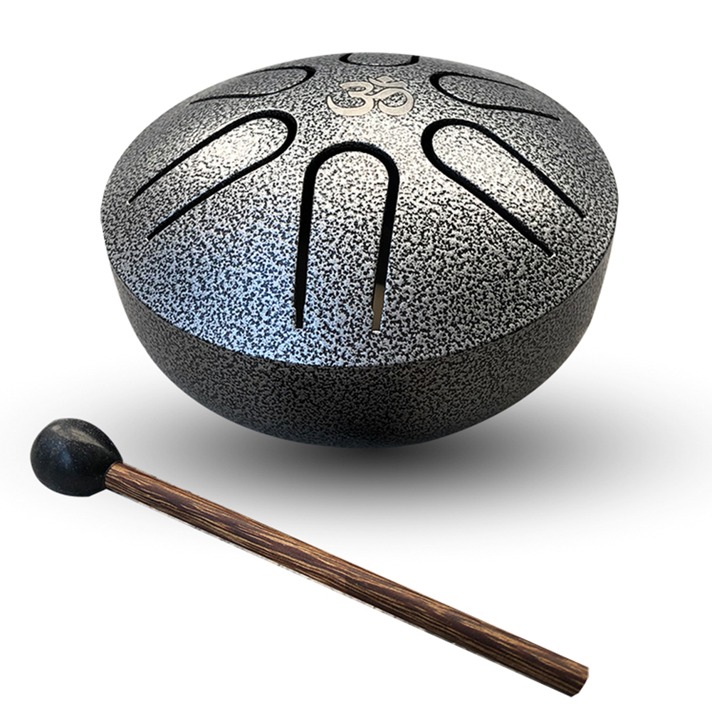 YOGIXO Tongue Drum Mini 6 Notalı 3″ Meteorite