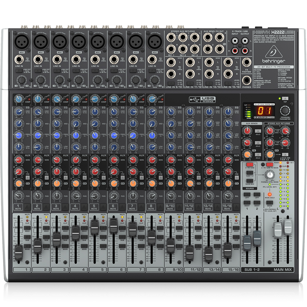 BEHRINGER X2222USB Mixer