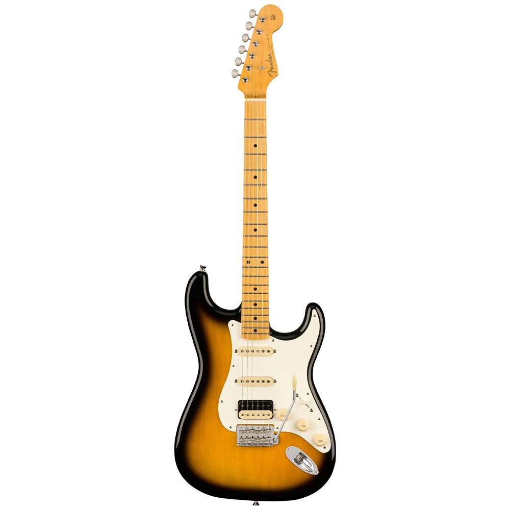 Fender Japan Vintage Modified 50s Stratocaster HSS Akçaağaç Klavye 2 Ton Sunburst w/Bag Elektro Gitar