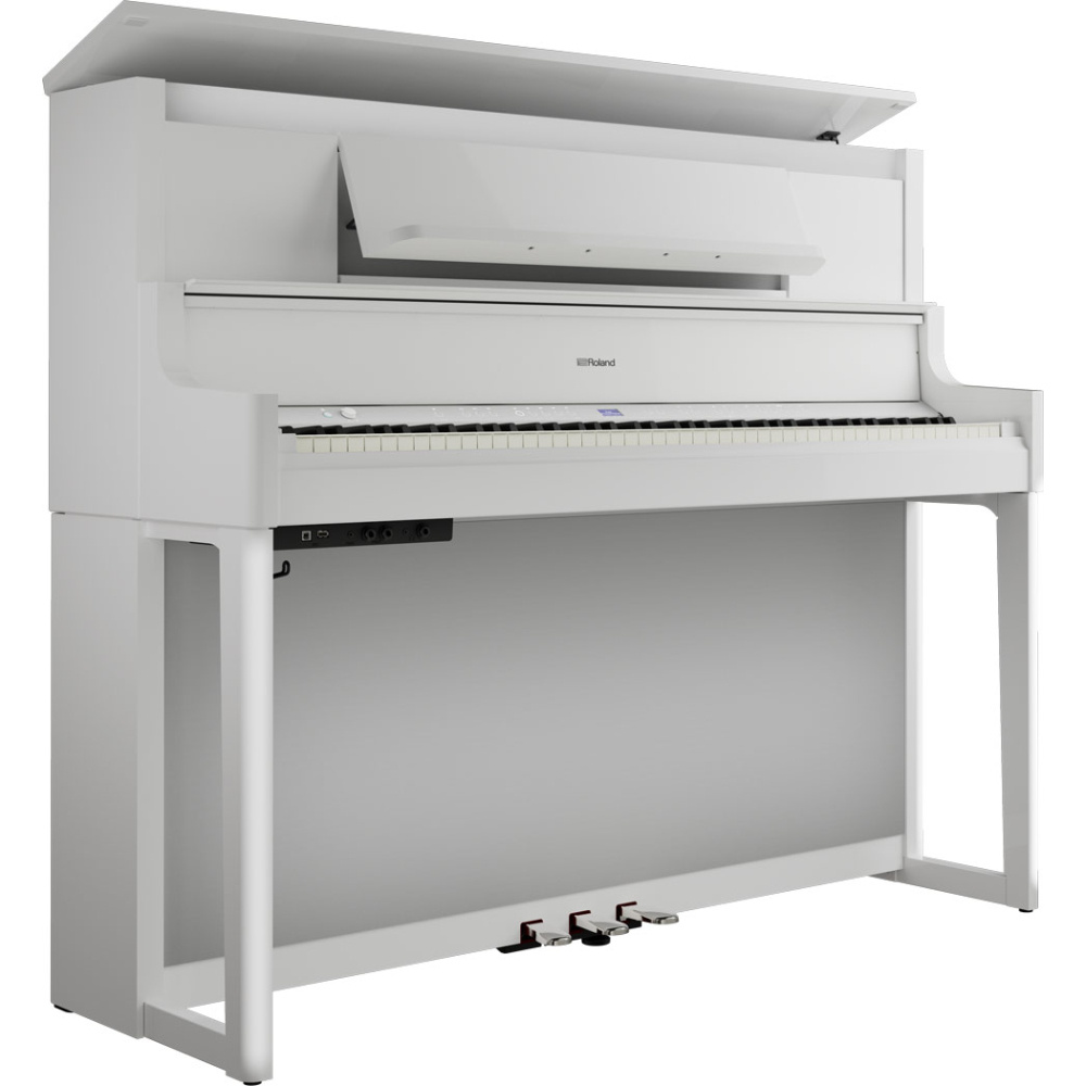 ROLAND LX-9-PW Parlak Beyaz Dijital Duvar Piyanosu (Tabure & Kulaklık Hediyeli)