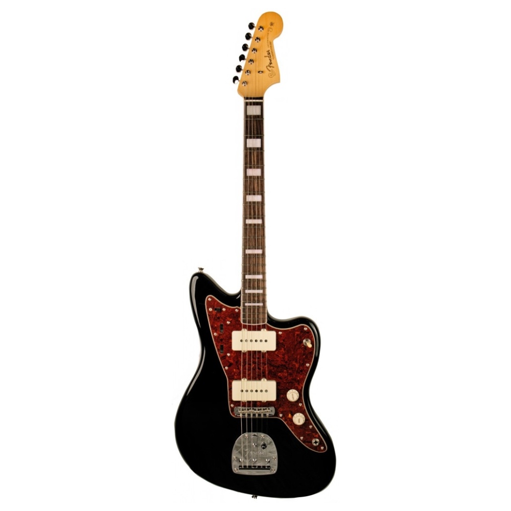 Fender Made in Japan Traditional II 60s Jazzmaster Gülağacı Klavye Black w/Bag Elektro Gitar