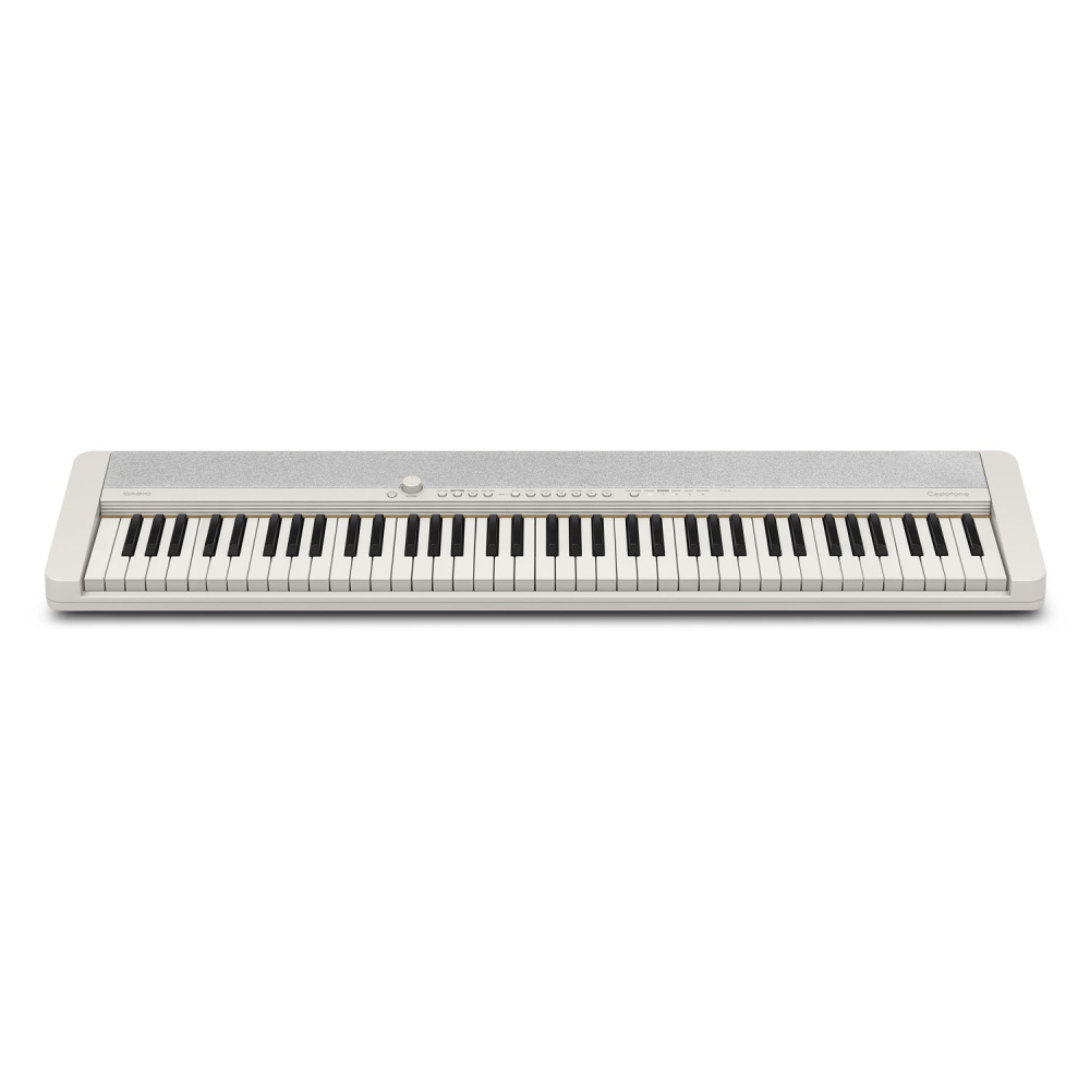 CASIOTONE CT-S1-76WE 76 Tuş Piyano Stili Hassasiyetli Standart Beyaz Org (Adaptör Dahil)