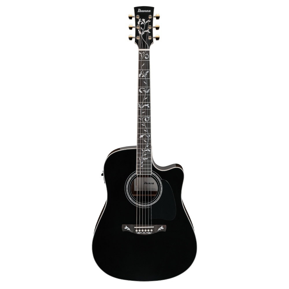 Ibanez AW391RCE-BKH Elektro Akustik Gitar