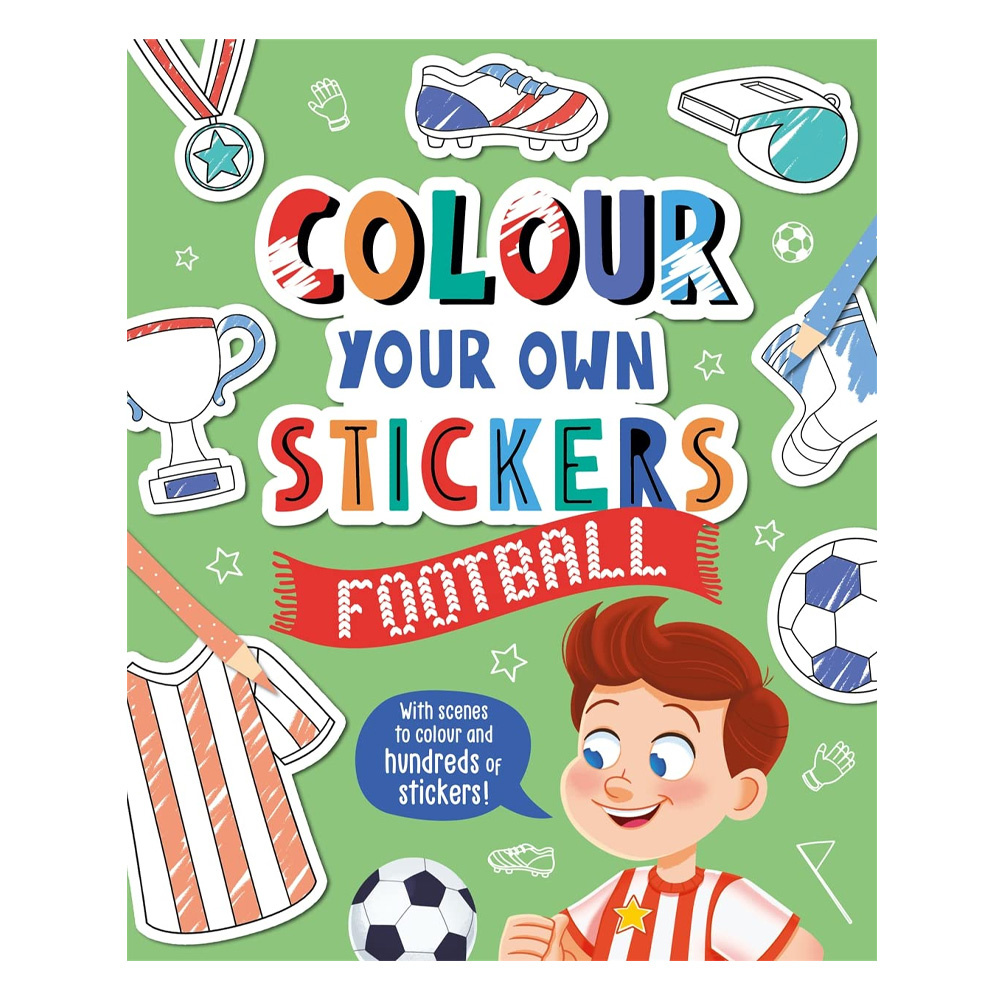 IGLOO - Colour Your Own Stickers: Football