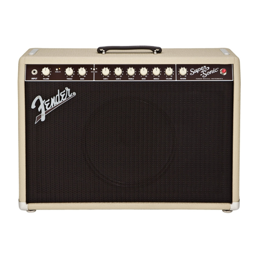 Fender Super-Sonic 22 Combo Blonde Elektro Gitar Amfisi