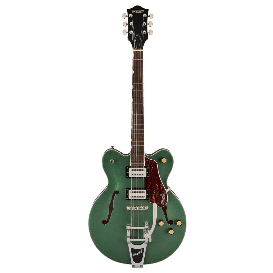 GRETSCH G2622T Streamliner Center Block DC Steel Olive Elektro Gitar