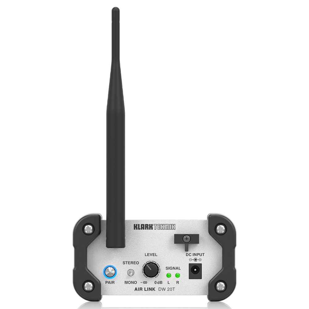 KLARK TEKNIK DW 20T Stereo Ses Yayını İçin 2.4 GHz Kablosuz Stereo Verici
