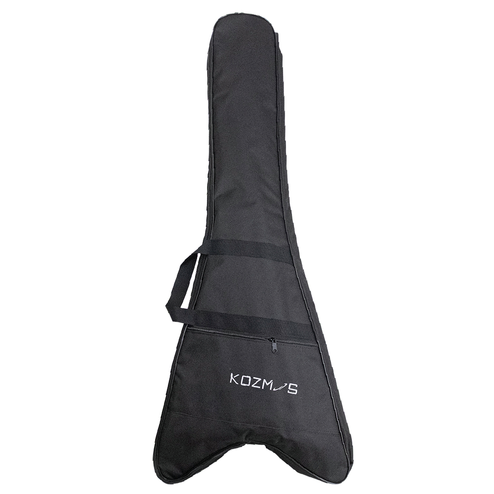 KOZMOS KBAG-10ELV-BK V-Kasa Elektro Gitar Taşıma Çantası