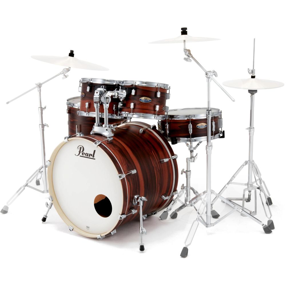 PEARL DMP925S/C828 Maple Mat Koyu Ceviz 5 Parça (22B/10T/12T/16F/14T) Davul Seti