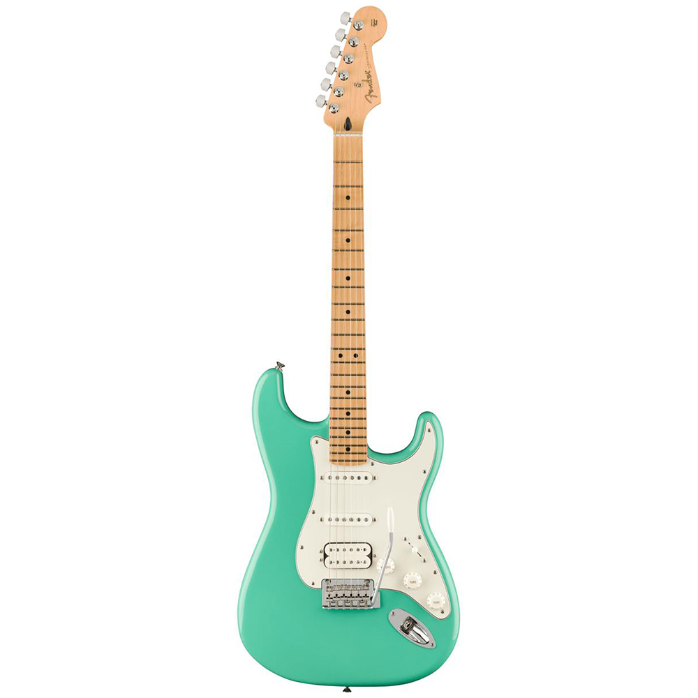 Fender Player Stratocaster HSS Akçaağaç Klavye Sea Foam Green Elektro Gitar