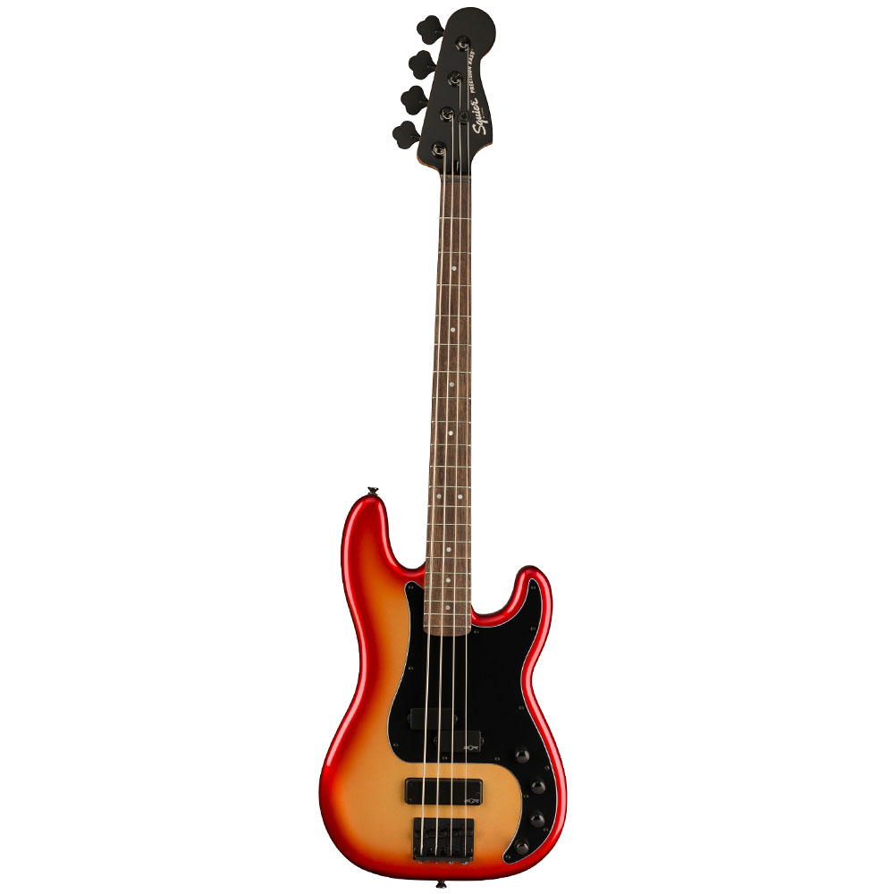 Squier Contemporary Active Precision Bass PH Roasted Akçaağaç Sap, Laurel Klavye Black PG Sunset Metallic Bas Gitar