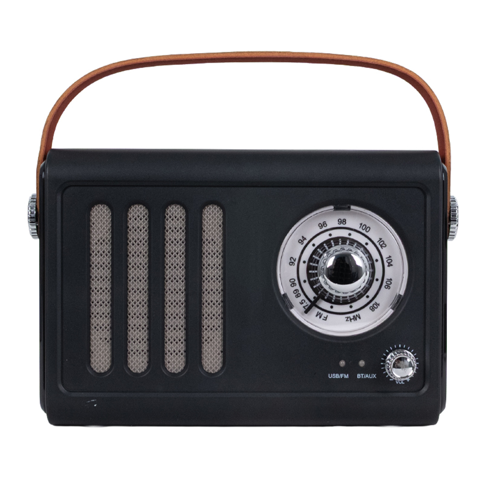 KOZMOS FB-R403-BK Retro Radyo ve Bluetooth Hoparlör