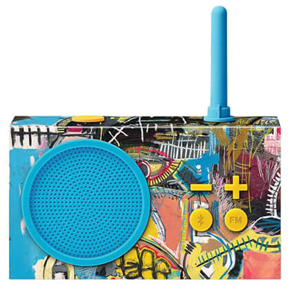LEXON Tykho 3 Bluetooth Hoparlör ve Radyo X Jean-Michel Basquiat Skull