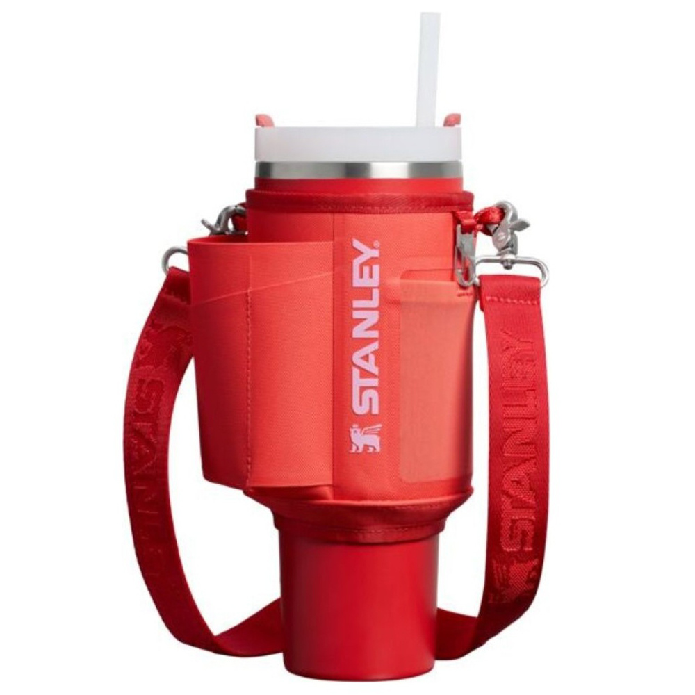 STANLEY The All-Day Quencher Carry-All 1.18L / 40oz Hot Coral Taşıma Askısı
