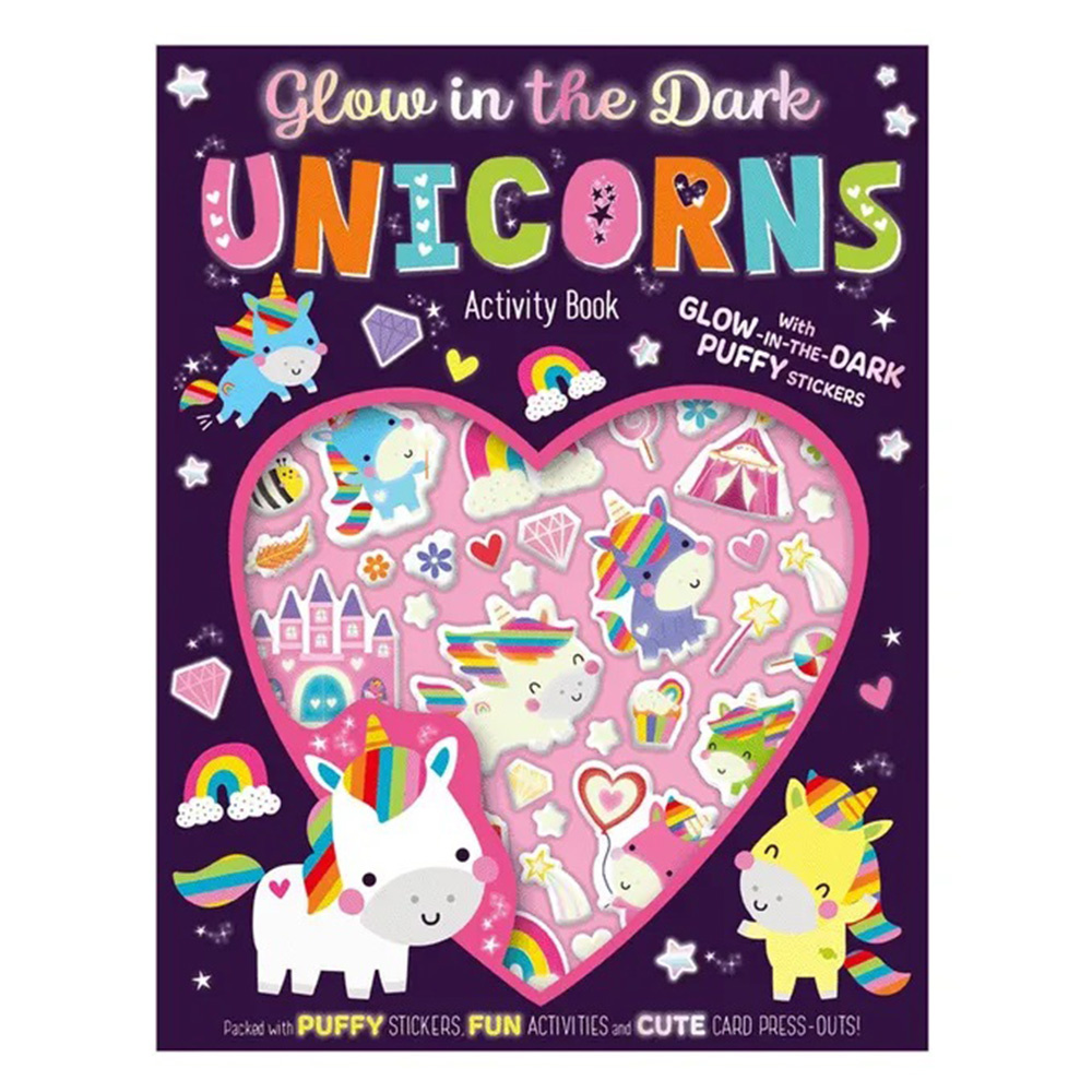 MBI - Glow in the Dark Unicorns Activity Book