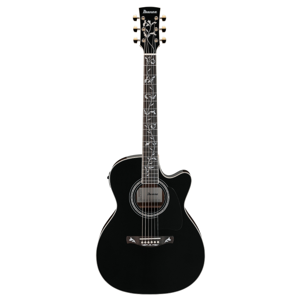 Ibanez AC391RCE-BKH Elektro Akustik Gitar