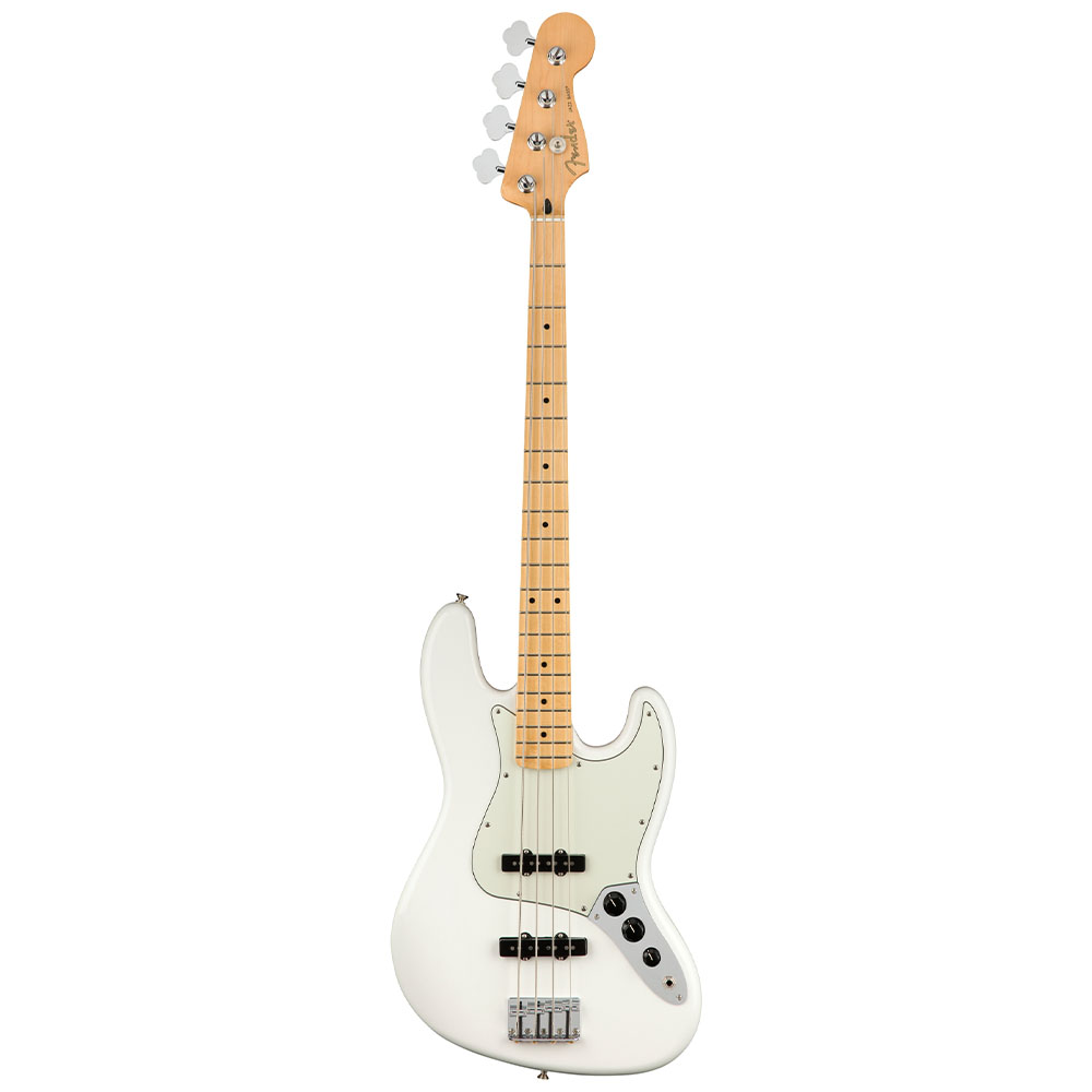 Fender Player Jazz Bass Akçaağaç Klavye Polar White Bas Gitar
