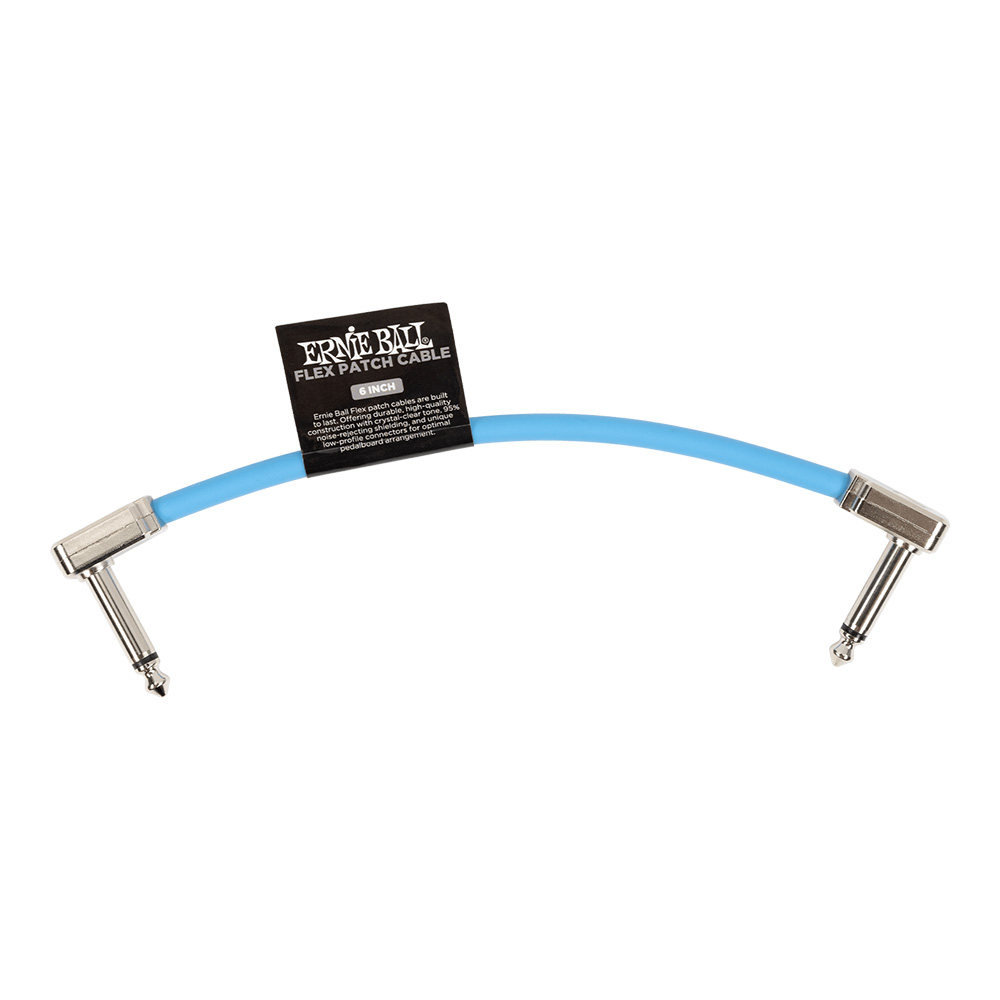 ERNIE BALL P06454 Flex Patch 3in- Cable -Blue