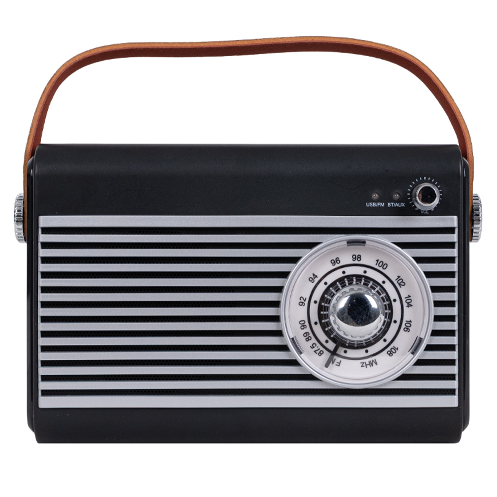 KOZMOS Retro Radyo ve Bluetooth Hoparlör