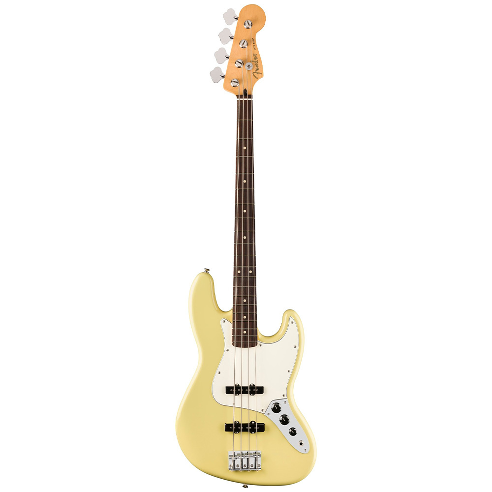 Fender Player II Jazz Bass Hialeah Yellow Bas Gitar