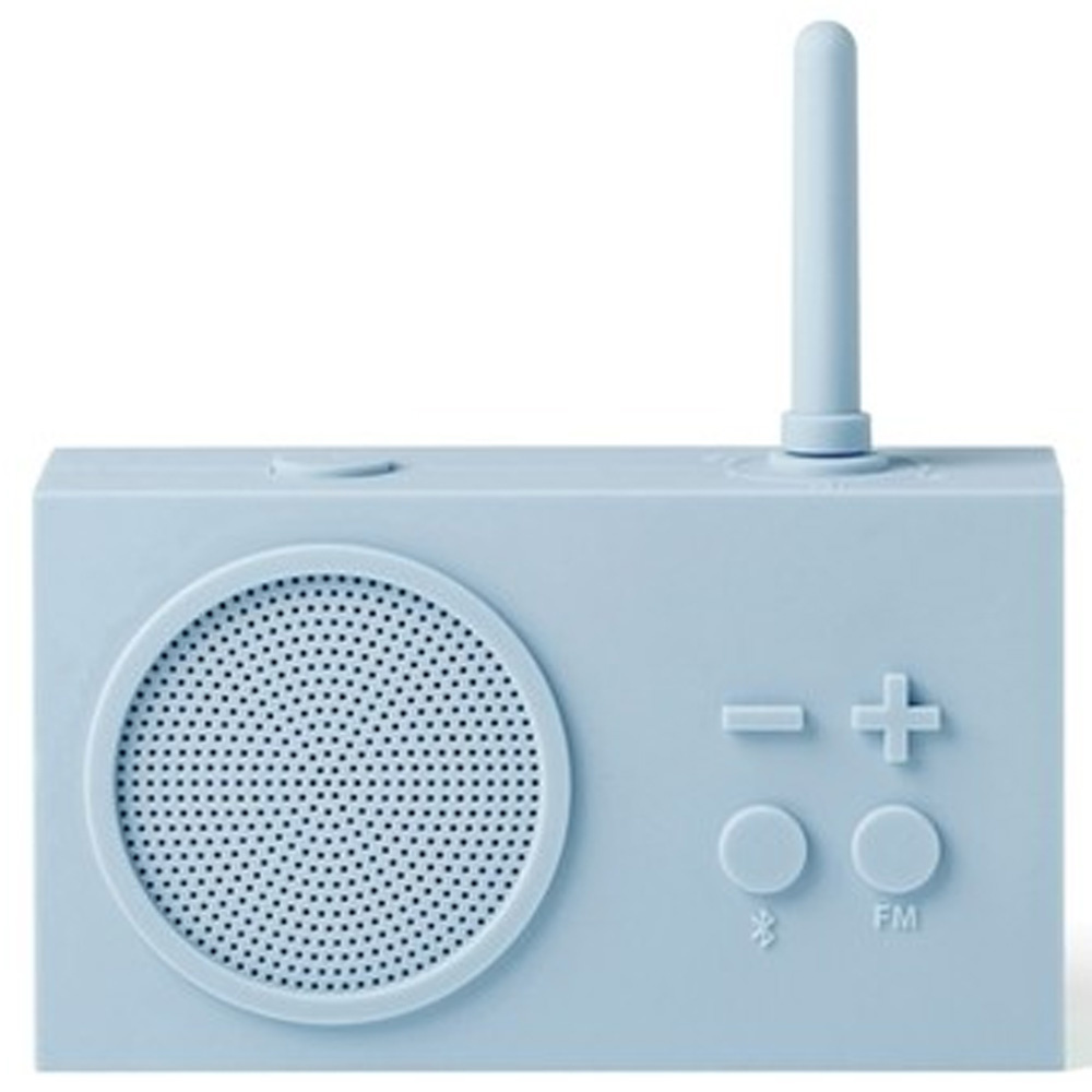 LEXON Tykho 3 Radyo ve Bluetooth Hoparlör Açık Mavi