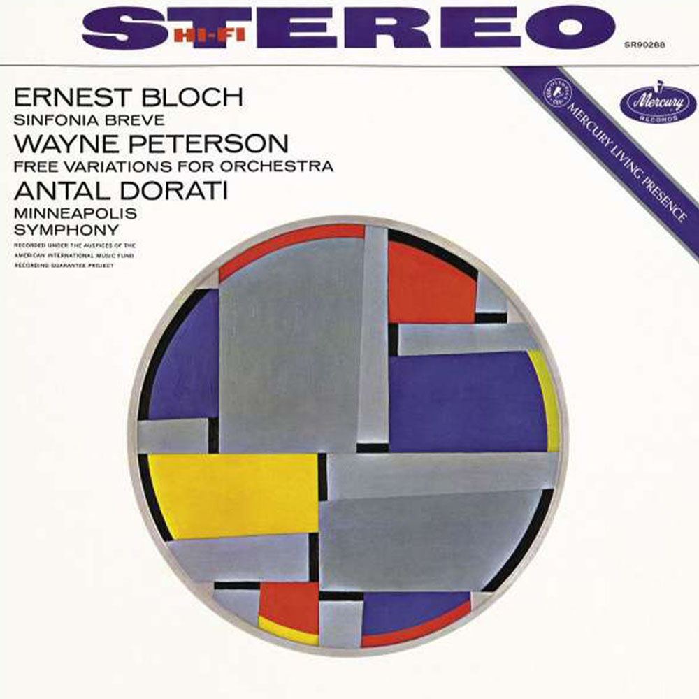 Bloch: Sinfonia Breve / Wayne Peterson: Free Variations For Orchestra