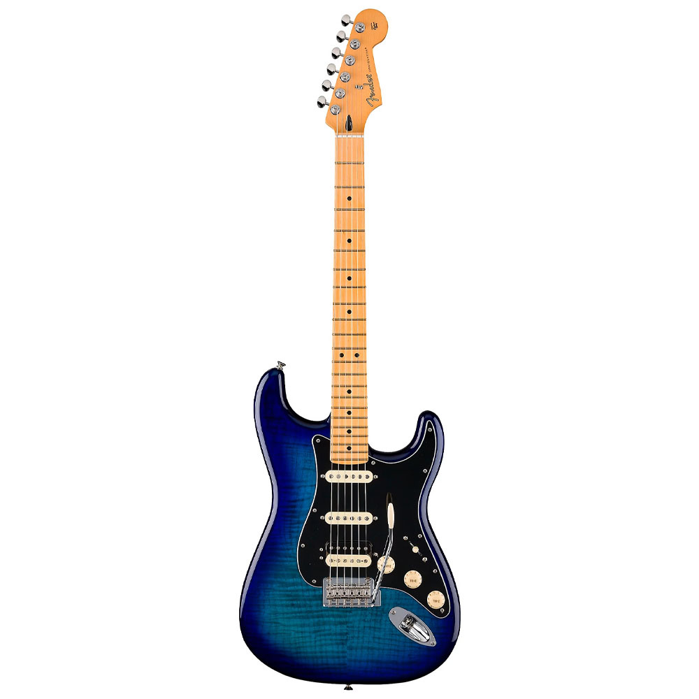 Fender Limited Edition Player II Stratocaster HSS Akçaağaç Klavye Blue Burst Renk Elektro Gitar