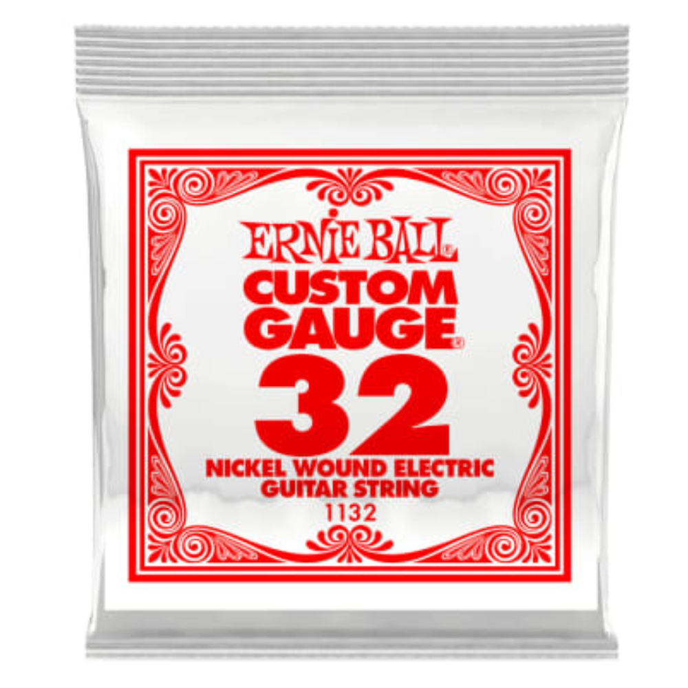 ERNIE BALL .032 Nickel Elektro Gitar Tek Tel