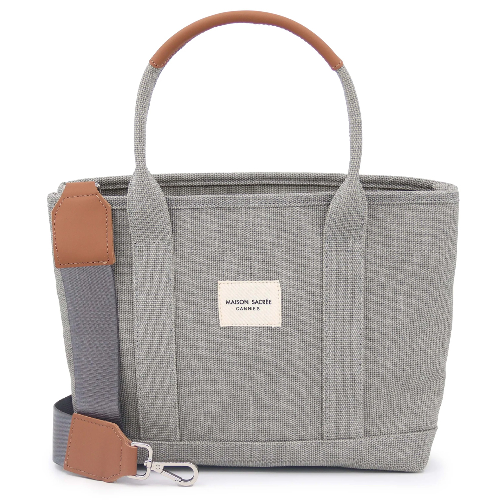 MAISON SACREE Miramar Winter Gri Mini Kol Çantası