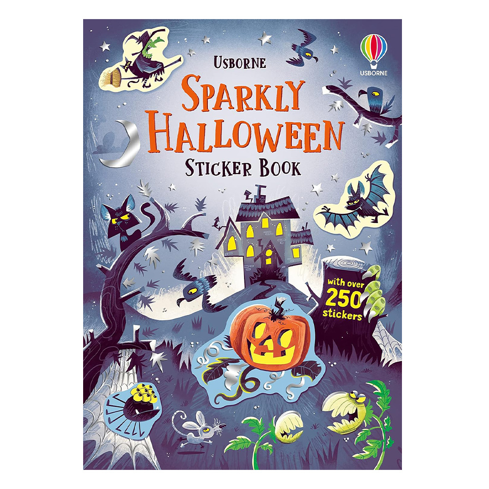 Sparkly Halloween Sticker Book