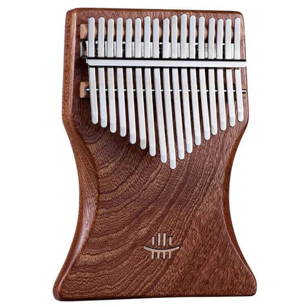 YOGIXO Kalimba 17 Notalı - Çay Bardağı Kesimli - Sapele