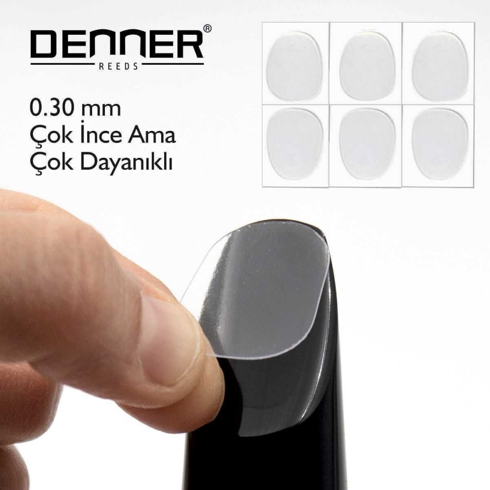 DENNER D1 6'lı Klarnet Dişlik  (0.30 mm)