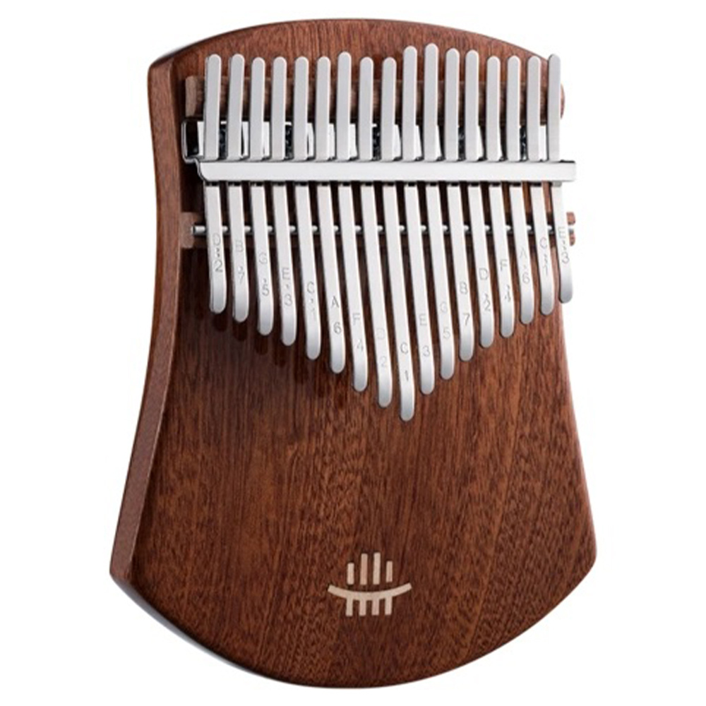 YOGIXO Kalimba 17 Notalı - Fan Kesimli - Sapele