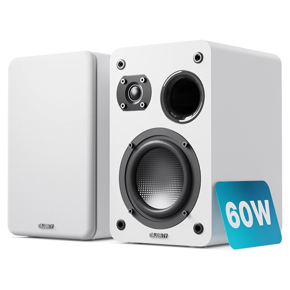 Majority D70X Raf Tipi Pasif Beyaz Hoparlör