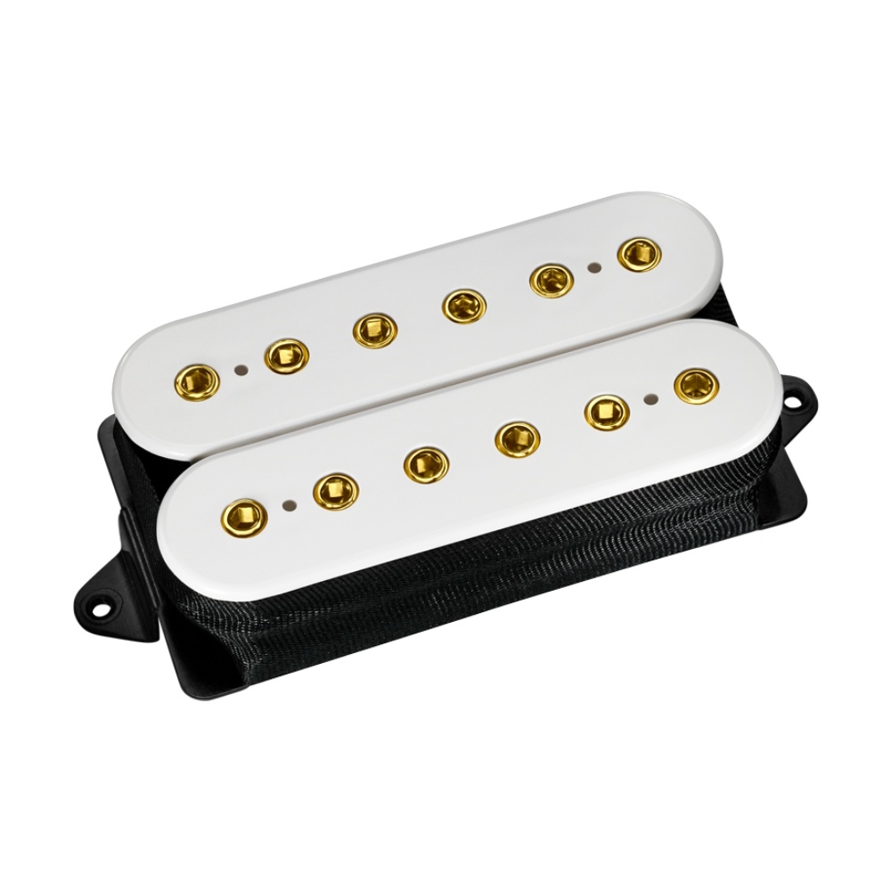 DiMarzio DP158W+G Evolution Sap Humbucker Gold Polepiece Beyaz Manyetik
