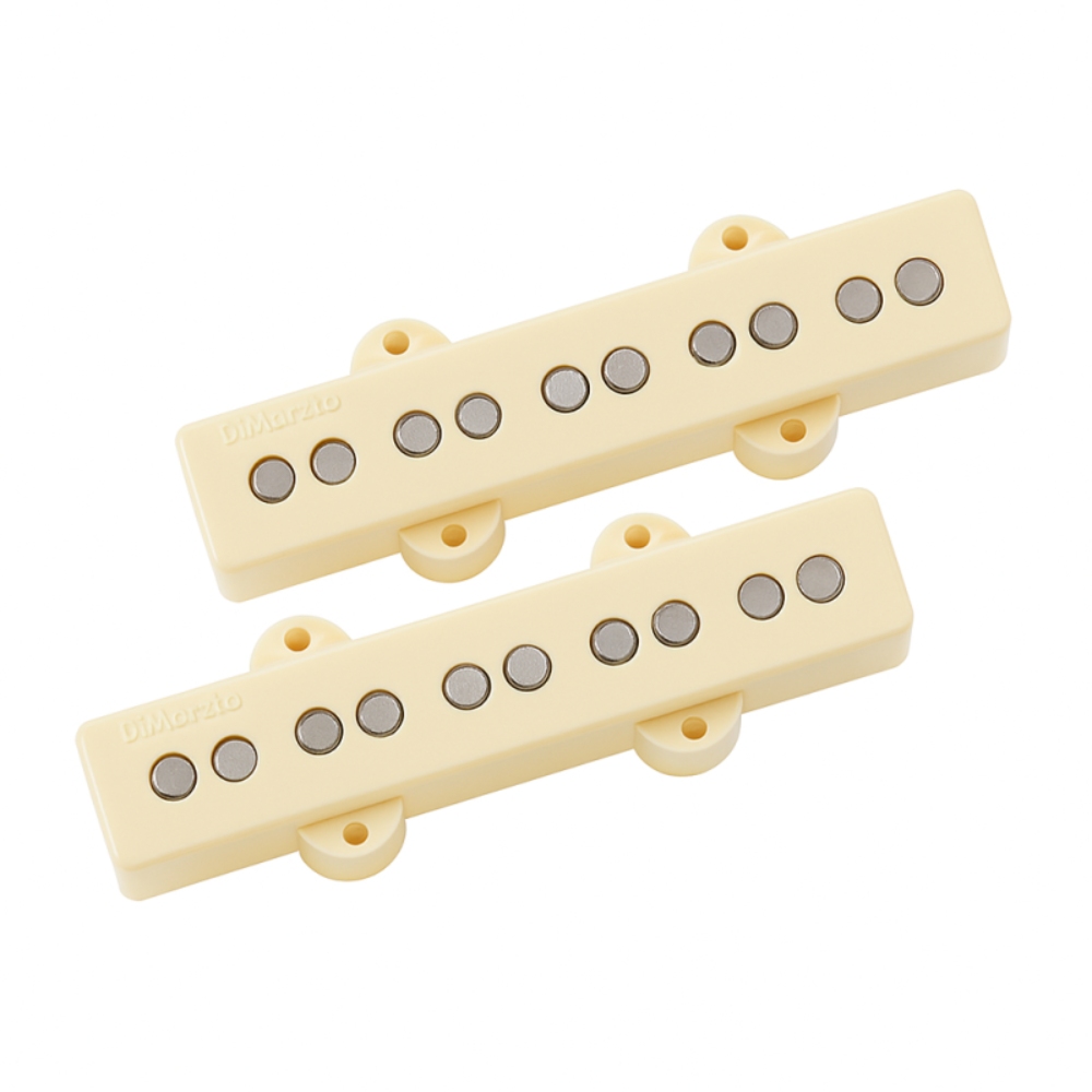 DiMarzio DP549CR Ultra Jazz 5 Çift Bass Cream Manyetik