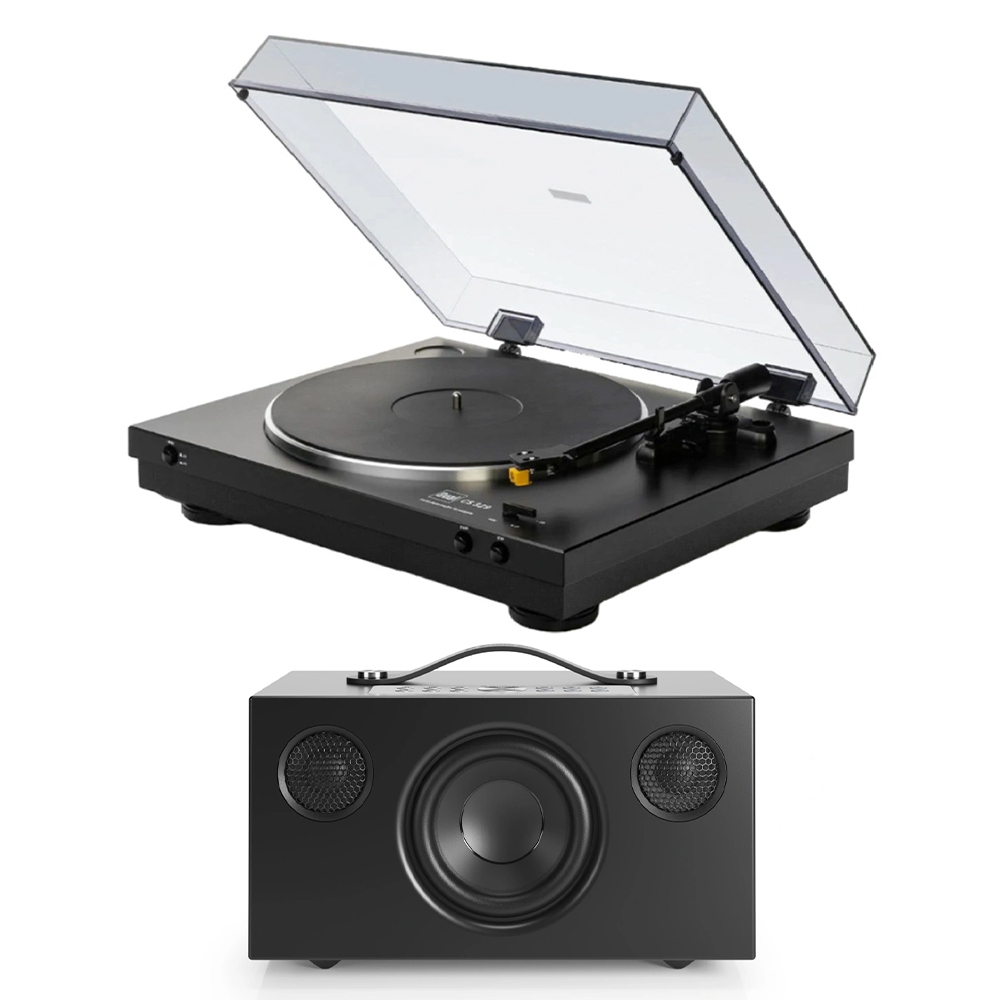 Audio Pro C5 MKII Black Hoparlör, Dual CS 329 Pikap Müzik Sistemi