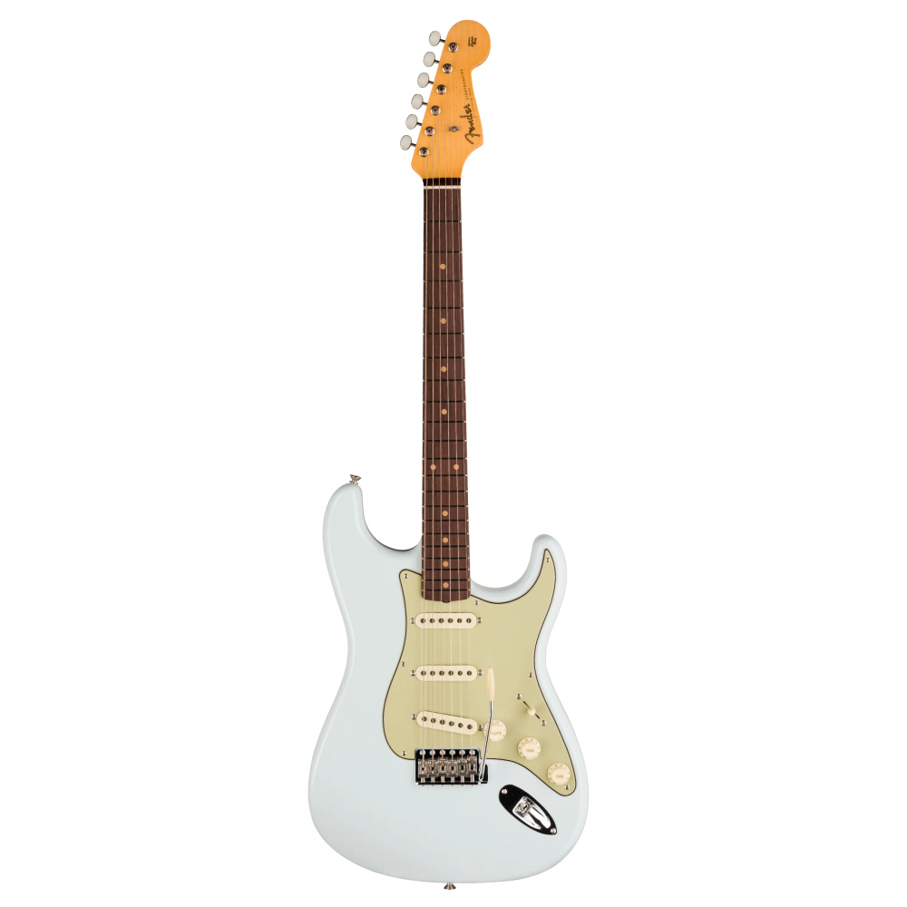 FENDER Custom Shop Vintage Custom 1959 Stratocaster Gülağacı Klavye NOS Faded Aged Sonic Blue Elektro Gitar